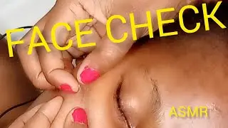 what is that?😳 | Asmr face touching