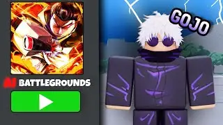 I made an ANIME BATTLEGROUNDS game Using AI
