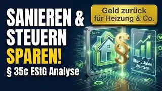 Renovate your house & save on taxes? | Section 35c of the German Income Tax Act explained simply