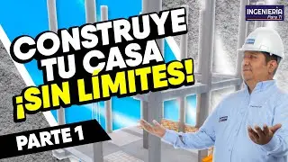 Como construir hasta 5 pisos en tu vivienda - Construcción Aporticada | Parte 1