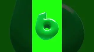 Countdown timers green screen 
