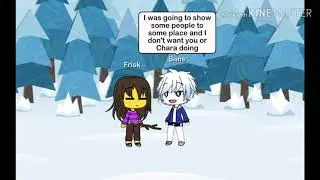 Frisk and Chara meet the Bad Sans' [Episode 1][I like memez]
