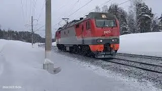 Электровоз ЭП2К 247