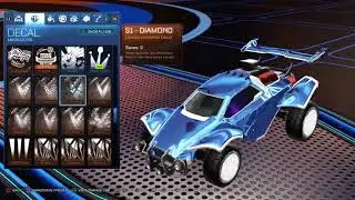 ALL SEASON 1 COMPETITIVE REWARDS!!! - ALL RANKED REWARDS SEASON 1 ROCKET LEAGUE - SUPERSONIC LEGEND!