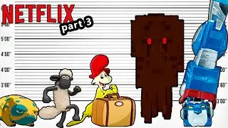 Netflix Size Comparison | Biggest Characters of Netflix Cartoons | part 3