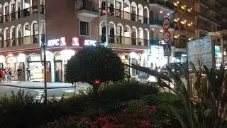 VLOG:  Вечер и ночь летом в Ллорет де маре.🌴август 2021 Испания сегодня🌴