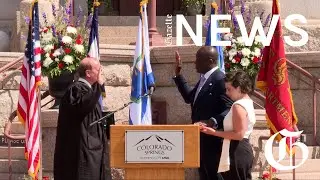 NEWS | Yemi Mobolade takes oath of office as Colorado Springs' 42nd mayor