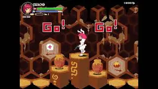 Echidna Wars Dx - With Usaco, Bunny Woman VS Queen Bee (2/3) GamePlay