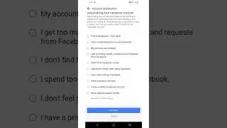 How to delete Facebook Account on Android