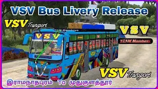 VSV Bus Livery Release / TEAM Massboys / BUSSID