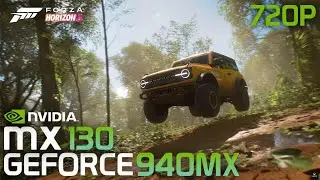 Forza Horizon 5 | MX130/GT 940MX | 2GB GDDR5 | Benchmark Tool