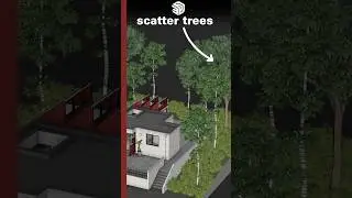 Scatter Objects Easily in SketchUp with SketchPlus Sprinkle on surface