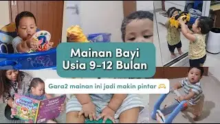 MAINAN BAYI USIA 9-12 BULAN BIKIN CEPAT PINTAR I SIIMULASI BAYI