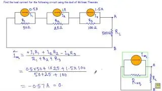 Duality of Millmans Theorem example