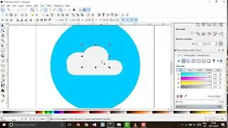 clouds icons using inkscape