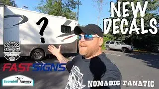 New Decal Install & More Class A Interior Repairs