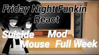 Friday Night Funkin React Suicide Mouse Mod || Full Week?? || •TheRanitor•