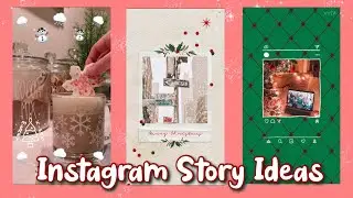 ❄ How to make Aesthetic IG Story ❄ // Christmas theme (Vita App)