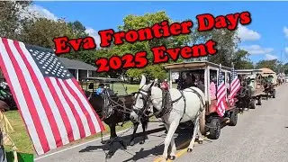 Antique Tractors & Hot Rods at the Eva Frontier Days Event 2025 #johndeere #classic #mules #frontier