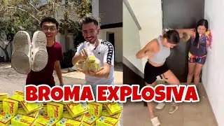 Broma de la casa explosiva 😂 100 BROMAS