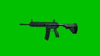gun green screen video from WD green screen
