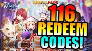 CLAIM YOUR 116 REDEEM CODES!! - RAGNAROK ORIGIN