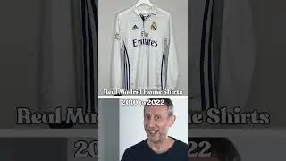 REACTING to Real Madrid HOME Kits from 2010 to 2022