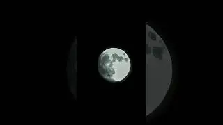 Apple iPhone 15 Pro max camera moon zoom test on Hazy night.