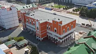 Строительство Дома дружбы народов в Йошкар-Оле | Август 2022 г. | Республика Марий Эл