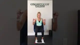Seated Lower Body Workout In 10 Minutes (TOTAL LEG WORKOUT!) 