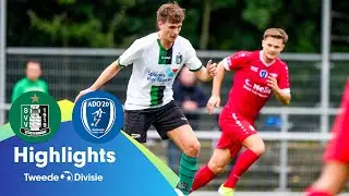 😤 Scheveningen REKENT AF met concurrent | Highlights SVV Scheveningen - ADO'20