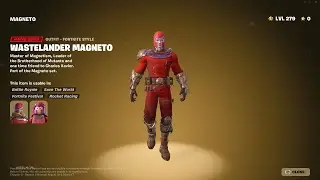 Fortnite: Wastelander Magneto Skin Gameplay #fortnite #fortniteclips #fortniteclipz #gaming
