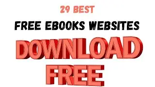 29 Best Websites to Download Free ebooks | download free eBooks | top 29 websites to download ebooks