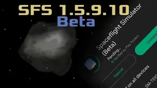Landing on Newly added Rock ||SFS 1.5.10 Beta|| #sfs #Beta #testing