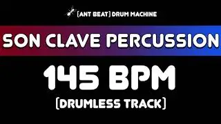 145 bpm Son Clave Percussion Drumless Track