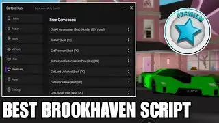 Brookhaven Script Admin Premium Unlock Gamepass Hack | ROBLOX SCRIPT
