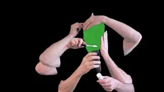 Morning Tasks: Teeth, Hair, Shave, Necktie -Green Screen: Insert Your Face
