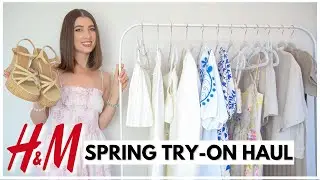 HUGE H&M SPRING TRY-ON HAUL! *The PRETTIEST Spring DRESSES!*