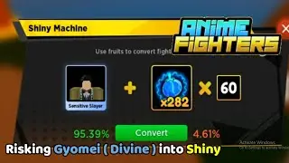 Roblox - Risking Gyomei ( Divine ) - [🎉 1 YEAR] Anime Fighters Simulator