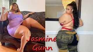 Jasmine Gunn 🇺🇸…| American Gorgeous Curvy Plus Size Model | Beautiful BBW Fashion Model | Bio , Wiki