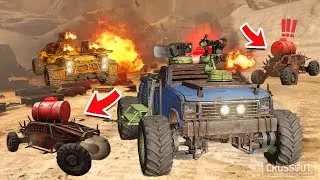 ЛЮТЫЕ РЕЙДЫ ВЗРЫВНЫХ ДРОНОВ - МЫ НЕ ВЫЖИЛИ - CROSSOUT Режим Приключений Сюжетная Линия