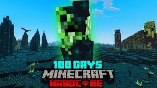 100 Days in an Advanced Sculk Apocalypse in Hardcore Minecraft