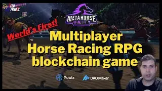 Metahorse Unity: Bullish Multiplayer Horse Racing RPG Blockchain game listing soon!