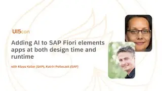 Adding AI to SAP Fiori elements apps at both design time and runtime