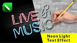 Master the Art of Neon Light Text Effects in CorelDRAW!