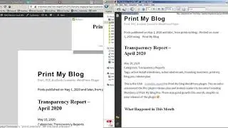 How to Remove Headers and Footers with the Firefox add-on/extension 