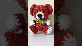 AMİGURUMİ AYICIK ANAHTARLIK TARİFİ #shorts #amigurumi #amigurumitavşan #amigurumitarif #anahtarlik