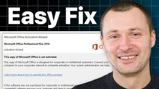 How To Fix This Copy Of Microsoft Office Is Not Activated | Product Activation Failed (2025)