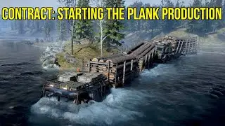 SnowRunner | Starting the Plank Production | The Lowlands - Maine, USA