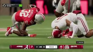 College Football Playoff Simulation Week 10 10 Alabama vs 7 Ohio State